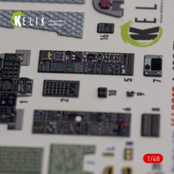 A-10C Thunderbolt II interior 3D decals for Italeri kit  2