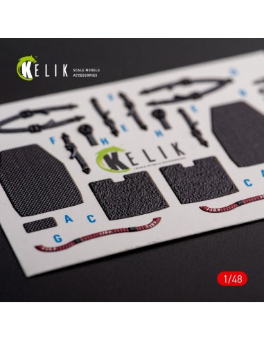 UH-60A Black Hawk - Type 1 interior 3D decals for ICM kit 