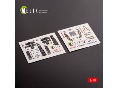 F-104 A/C - interior 3D decals for Kinetic kit 