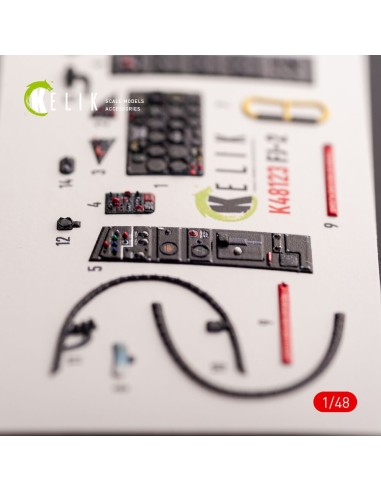 FJ-2 - interior 3D decals for Italeri kit 