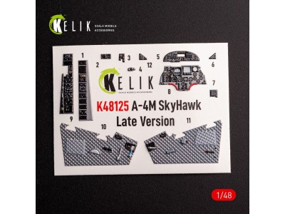 A-4M Late production- interior 3D decals for Magic Factory kit 
