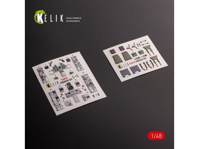 Tornado IDS - interior 3D decals for Italeri kit 