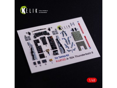A-10A - interior 3D decals for Tamiya kit 
