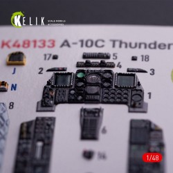 A-10C - interior 3D decals for GWH kit 