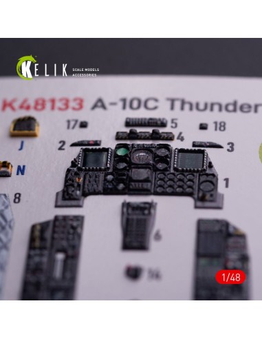 A-10C - interior 3D decals for GWH kit 