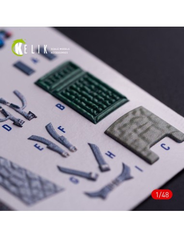 A-10C - interior 3D decals for GWH kit 