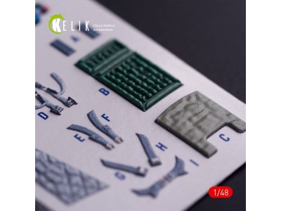 A-10C - interior 3D decals for GWH kit 
