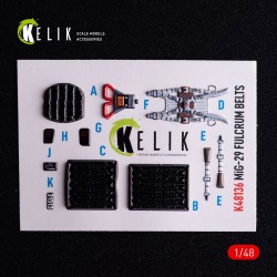 Mig-29C (9-13) Fulcrum interior 3D decals for GWH  2