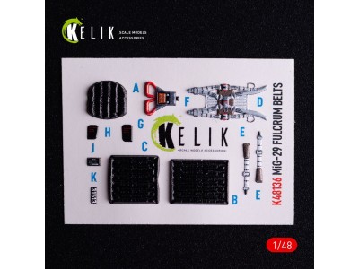 Mig-29C (9-13) Fulcrum interior 3D decals for GWH 