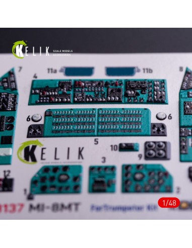 Mi-8MT - interior 3D decals for Trumpeter kit 