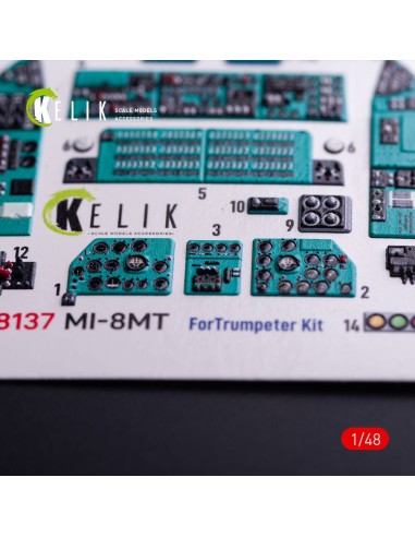 Mi-8MT - interior 3D decals for Trumpeter kit 
