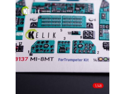 Mi-8MT - interior 3D decals for Trumpeter kit 
