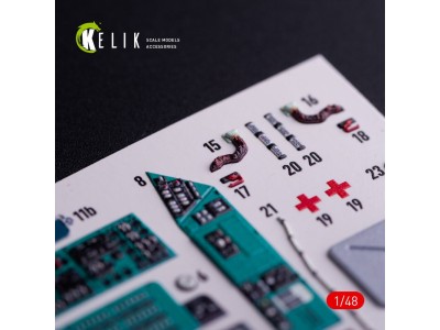 Mi-8MT - interior 3D decals for Trumpeter kit 