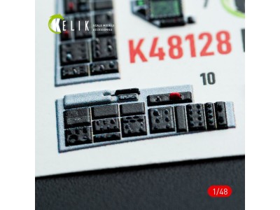 F-16F Block 60 - interior 3D decals for Hasegawa kit 