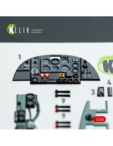 Bristol Beaufighter Mk.VI - interior 3D decals for Tamiya kit 