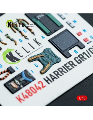 Harrier GR1/GR3 interior 3D decals for Kinetic kit 