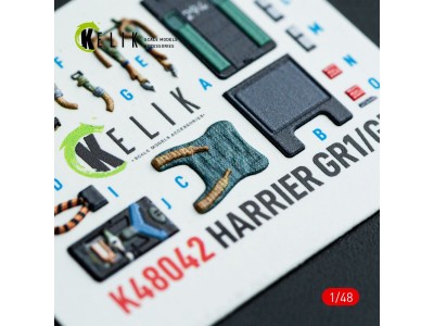 Harrier GR1/GR3 interior 3D decals for Kinetic kit 