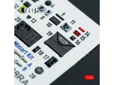P-47D - 25RE/28RA - interior 3D decals for MiniArt kit 