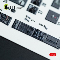 Do-217 K/M - interior 3D decals for ICM kit  2