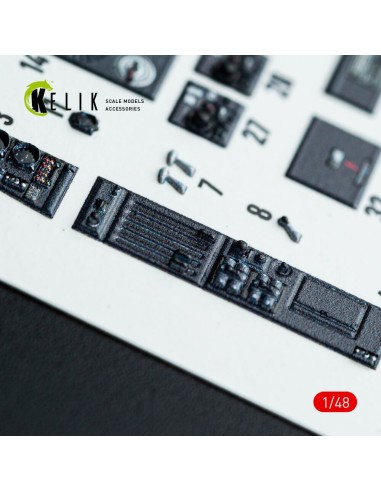 Do-217 K/M - interior 3D decals for ICM kit 