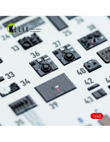 Do-217 K/M - interior 3D decals for ICM kit 