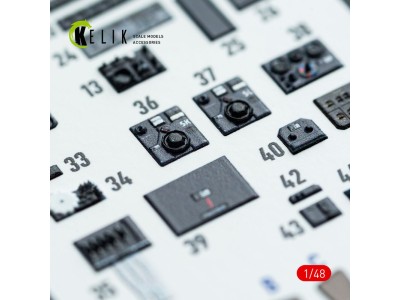 Do-217 K/M - interior 3D decals for ICM kit 