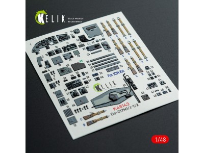 Do-217 N/J - interior 3D decals for ICM kit 