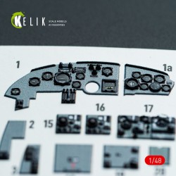 Do-217 N/J - interior 3D decals for ICM kit  2