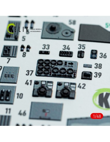 Do-217 N/J - interior 3D decals for ICM kit 