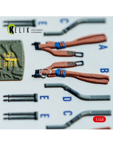 RF-4E - interior 3D decals for Hasegawa kit 