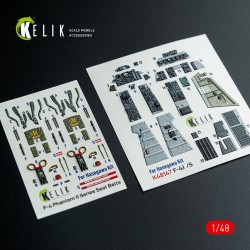 F-4J/S - interior 3D decals for Hasegawa kit 