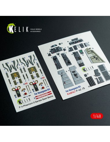 F-4J/S - interior 3D decals for Hasegawa kit 