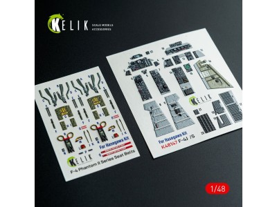 F-4J/S - interior 3D decals for Hasegawa kit 