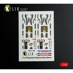F-4E - interior 3D decals for Hasegawa kit 