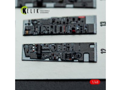 F-4E - interior 3D decals for Hasegawa kit 