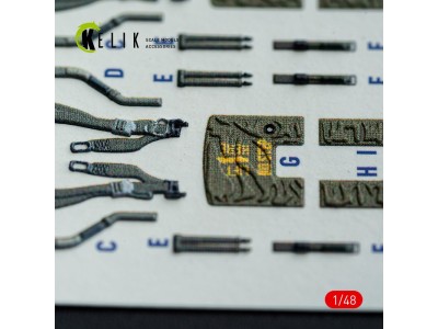F-4E - interior 3D decals for Hasegawa kit 