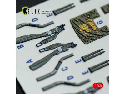 F-4E - interior 3D decals for Hasegawa kit 