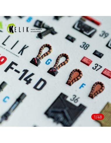 F-14D - interior 3D decals for GWH kit 