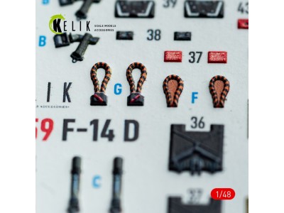 F-14D - interior 3D decals for GWH kit 