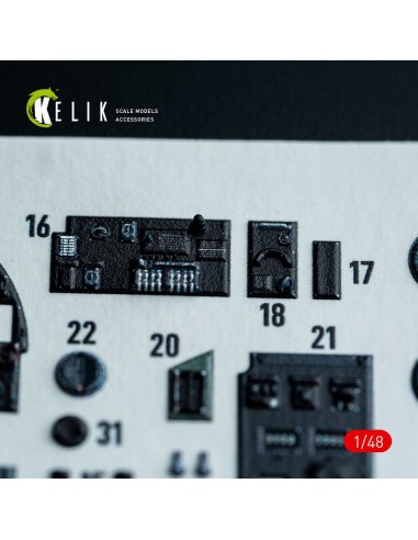 Hampden B.Mk.1 - interior 3D decals for ICM kit 