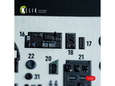 Hampden B.Mk.1 - interior 3D decals for ICM kit 
