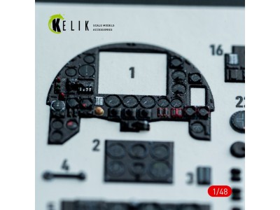 Hampden B.Mk.1 - interior 3D decals for ICM kit 