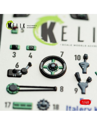 MC.200 - interior 3D decals for Italeri kit 
