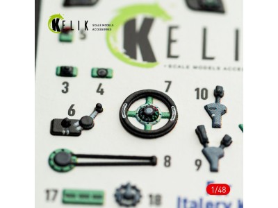 MC.200 - interior 3D decals for Italeri kit 