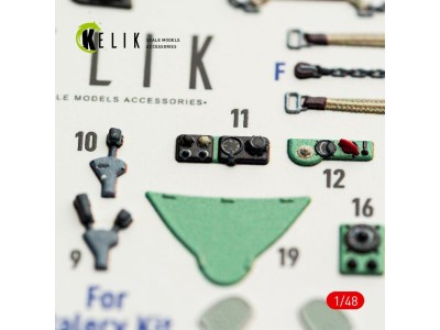 MC.200 - interior 3D decals for Italeri kit 