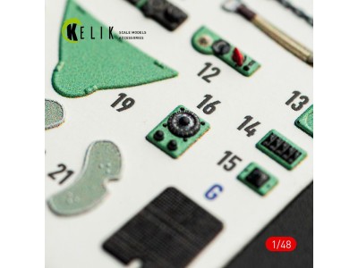 MC.200 - interior 3D decals for Italeri kit 