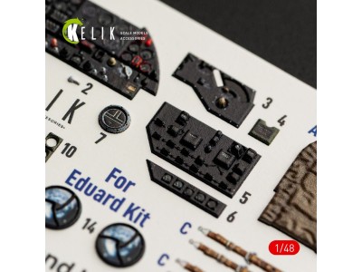Westland Lysander Mk.III - interior 3D decals for Eduard kit 