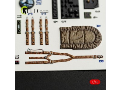 Westland Lysander Mk.III - interior 3D decals for Eduard kit 