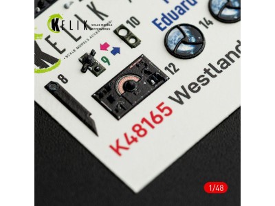 Westland Lysander Mk.III - interior 3D decals for Eduard kit 