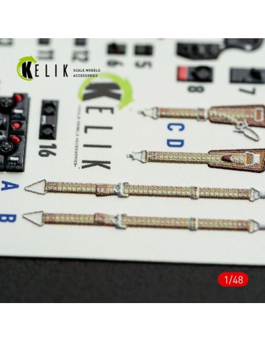 Hs-129 B - interior 3D decals for Takom kit 